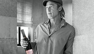 Брэд Питт выпустил свою линию розового игристого вина