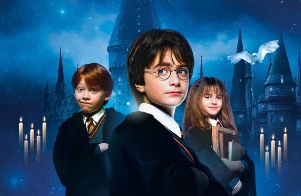 Промо кадр к фильму&nbsp;«Гарри Поттер и философский камень»