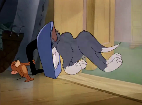 Кадр из мультсериала «Том и Джерри»