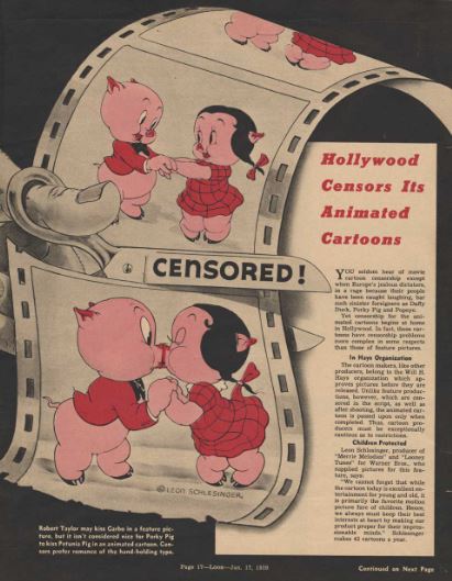 Страница из журнала Look, выпуск за январь 1939 года