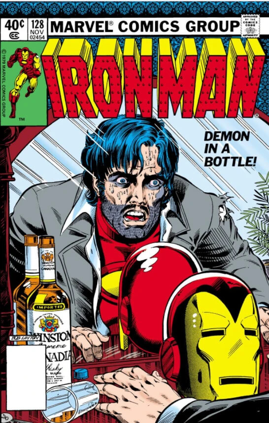 Обложка комикса «Демон в бутылке» // Marvel Comics