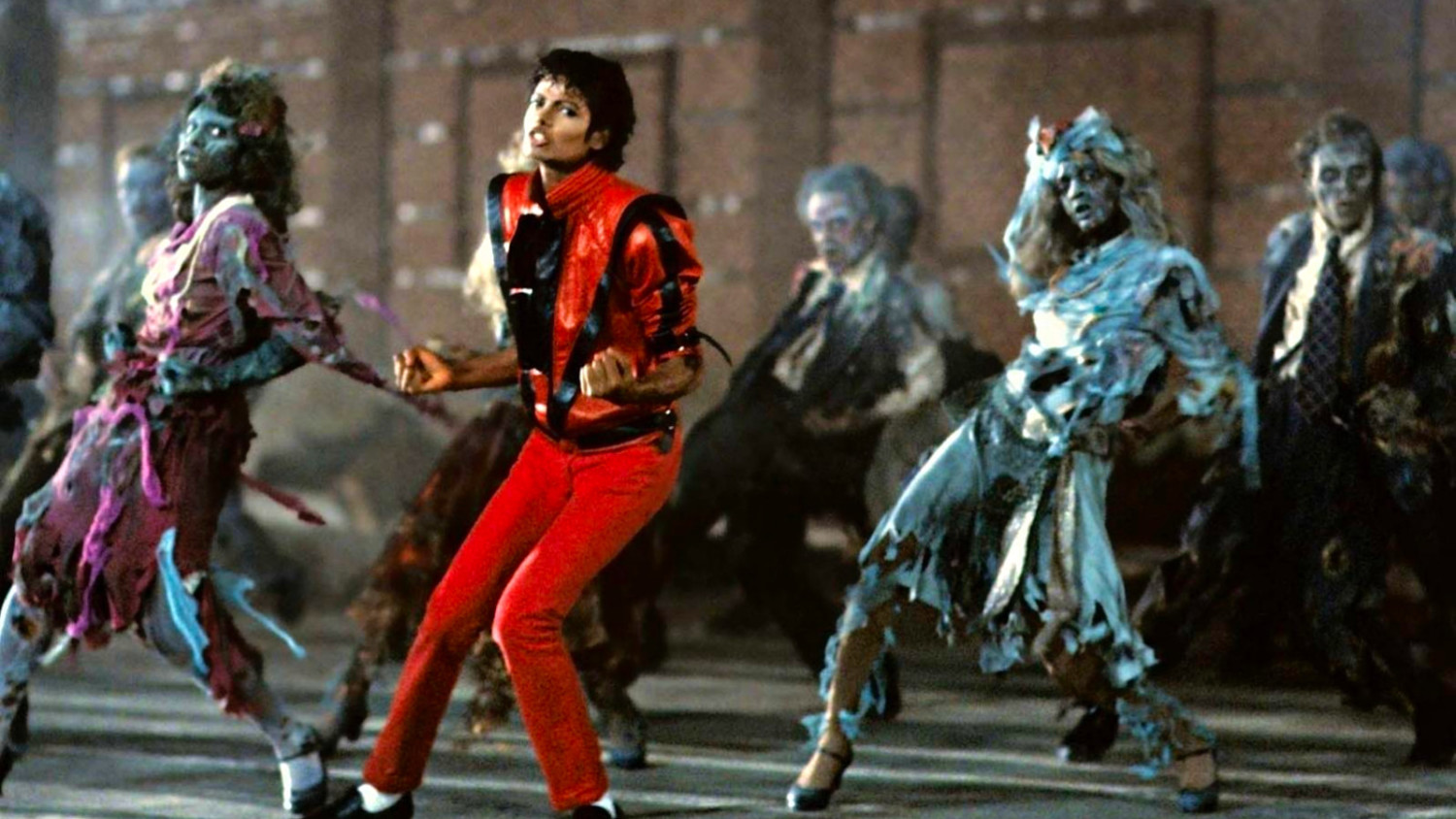 Майкл Джексон в клипе&nbsp;«Thriller»