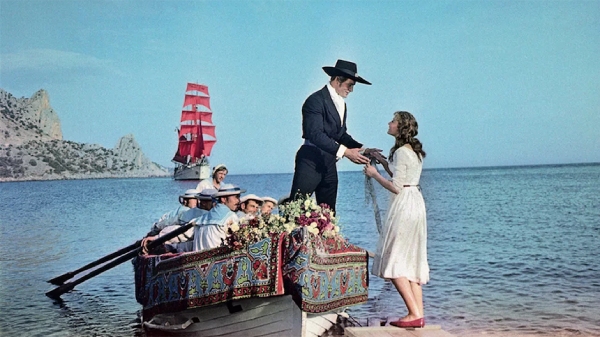 Кадр из фильма «Алые паруса»