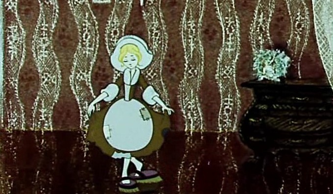 &nbsp;Кадр из мультфильма «Золушка» (1979) | Золушка и её «магия уборки»